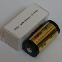 Li-Ion аккумулятор Efest 16340 850mAh (CR123)